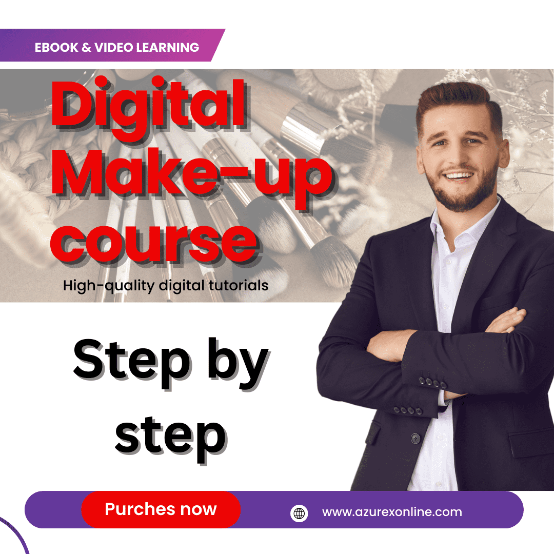 Digital makeup course step by step
